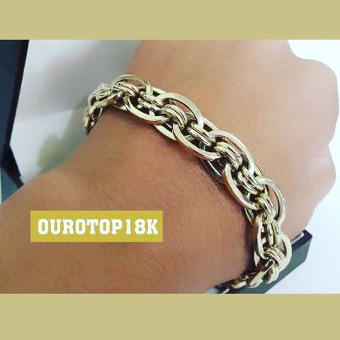 Pulseira de ouro 18k 750 - Foto 4