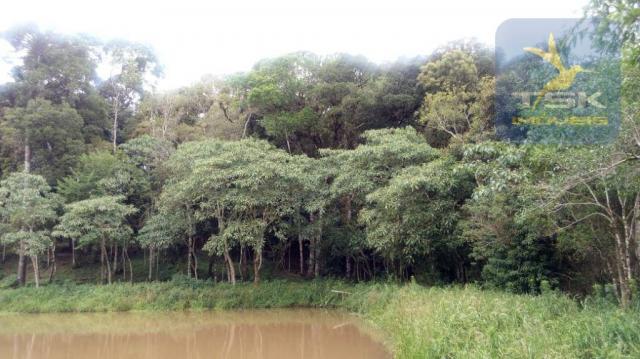 Ch0315 - são josé dos pinhais chácara 20.000 m² casa nova formada lago - Foto 8