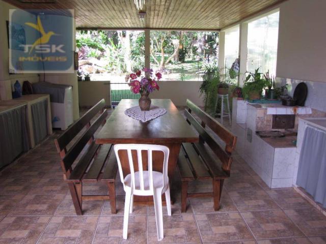 Ch0177 - chácara agudos do sul 7.500 m² sobrado triplex uma nascente impressionante - Foto 5