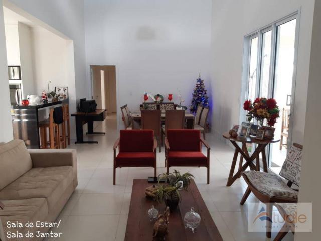 Casa com 3 dormitórios à venda e locação, 220 m² - jardim green park residence - hortolând - Foto 4