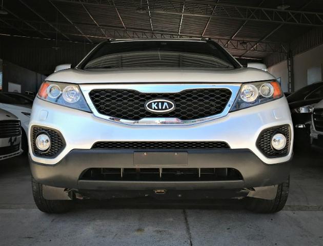 Kia Sorento EX2 3.5 4X4 C/Teto Solar. Prata 2012/2013