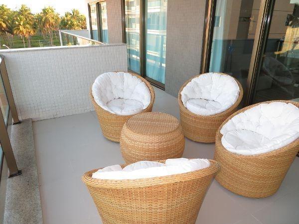 Apartamento á venda condomínio vila dos corais com mobília completa reserva do paiva