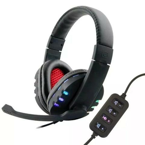 Fone Ouvido Gamer 7.1 Usb Headphone Microfone Ps3 Ps4 Pc Not