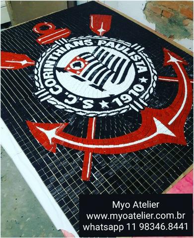 Mosaico Time São Paulo, mosaico piso, mosaico piscina, desenho pescina - Foto 4