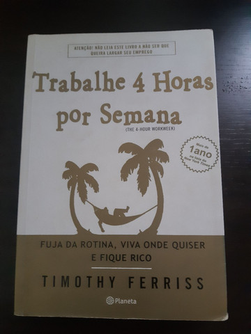 Livro Trabalhe 4 horas por Semana