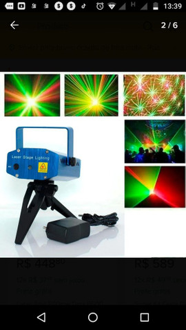 Kit iluminação festa DJ total diversão - Foto 5