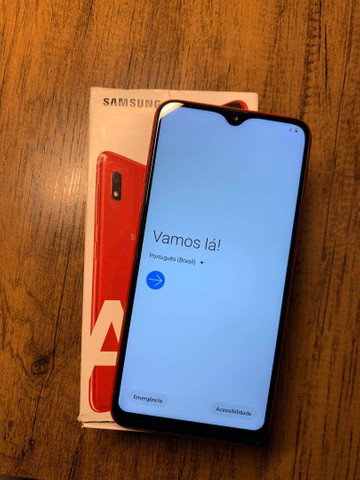 Sansung a10 vermelho 32 gb