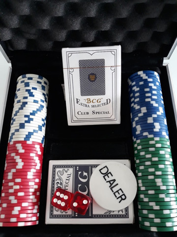 Maleta de jogo de poker - Foto 2