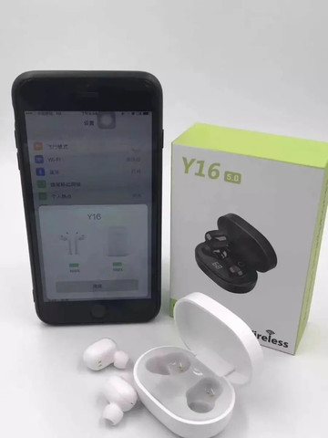 (NOVO) Fone De Ouvido Y16 Tws 5.0- Bluetooth, Wireless ( Na caixa) - Foto 3