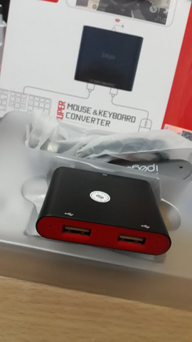 Adaptador Conversor pra usar no celular mouse e teclado