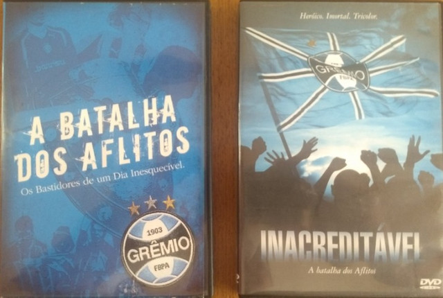 Dois Dvds sobre a Batalha dos Aflitos - Gremio 2006
