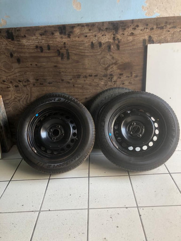 2 Aros e 2 pneus 195 65 15
