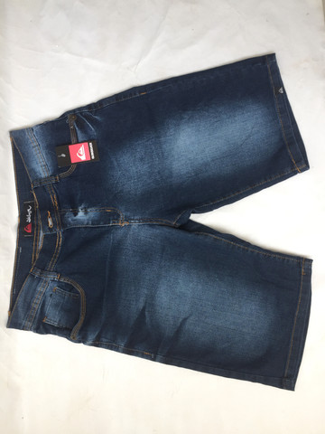Bermuda jeans com elastano e bermuda de sarja preta - Foto 5