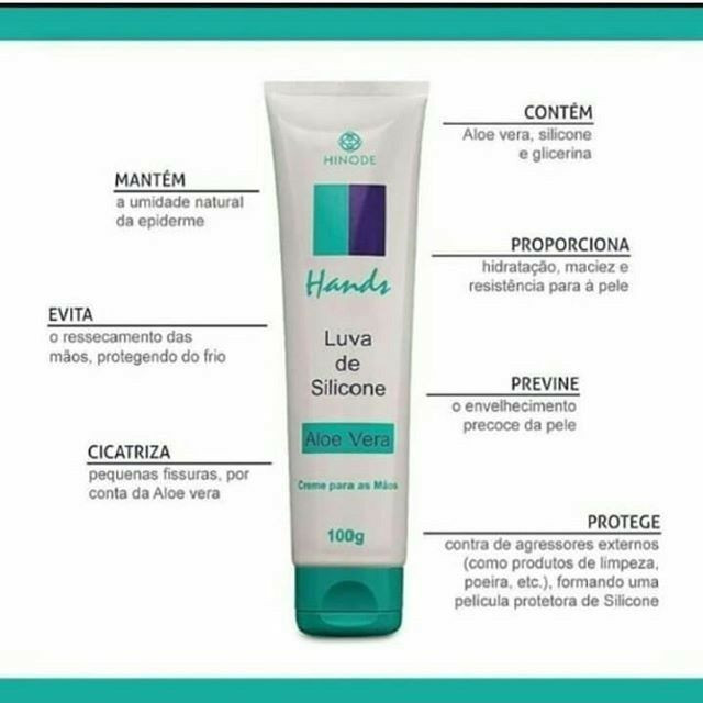 Creme Hidratante Luva de Silicone Hinode - Foto 3