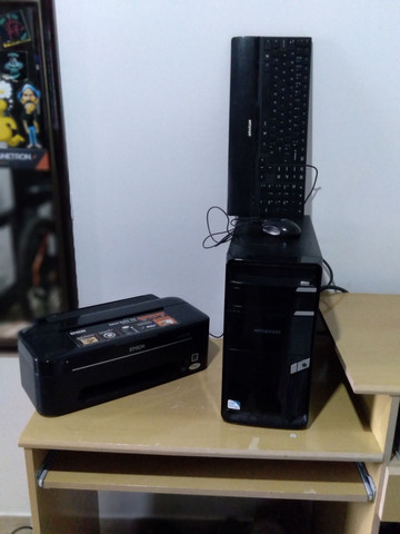 CPU,MOUSE,TECLADO E IMPRESSORA