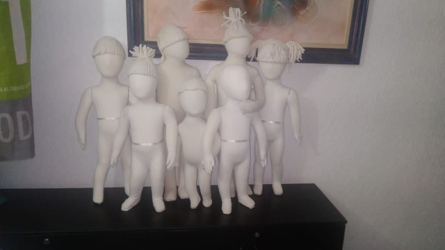 Manequim infantil familia - Foto 2