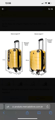 Mala de alta qualidade zíper antifurto  - Foto 5