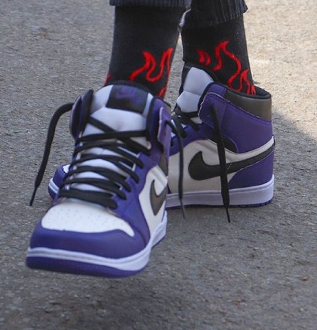 air jordan 1 roxo