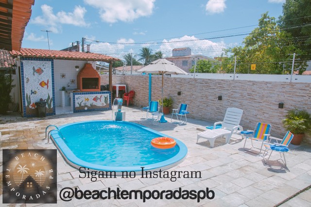 Casa temporada beira-mar em Praia Formosa (ao lado de Areia Vermelha)