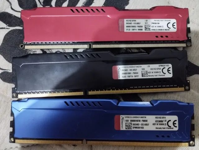 3 Memórias ram DDR3, 4GB cada uma  - Foto 2