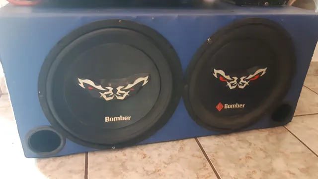 Subwoofer Bomber Bicho Papão 15 pol 1200W 4+4 OHMS - Subwoofer