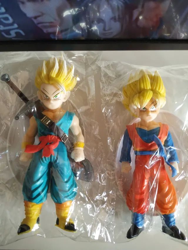 Estátua Trunks Super Saiyajin: Dragon Ball Z 40 Cm Anime Manga