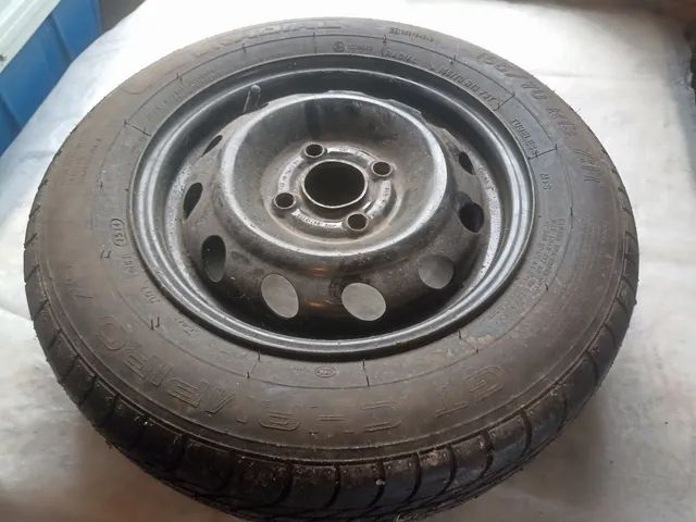 Roda com pneu R13 - Foto 2
