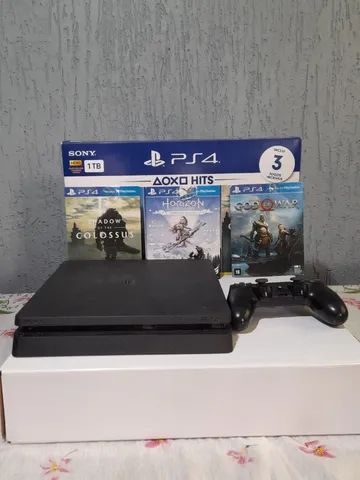 Playstation 4 Slim com 3 jogos grátis - Videogames - Menino Jesus, Santa  Maria 1244029153