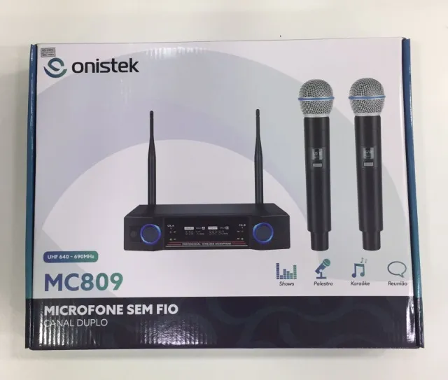 Microfone Sem Fio A Pronta Entrega Produto Novo Caixa