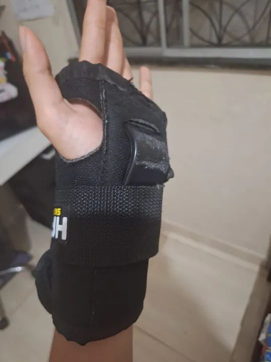 Kit de proteção hardy skateboards - Foto 3