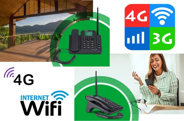 Telefone Rural Com Wifi