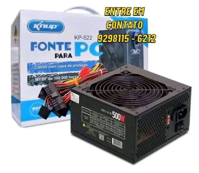 "fonte pc 500w" no Brasil