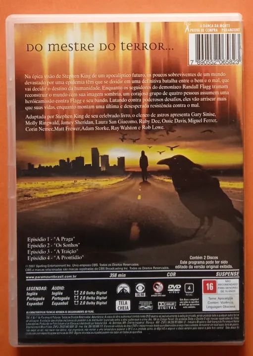 Dvd A Dança da Morte (Duplo) Stephen King  - Foto 2