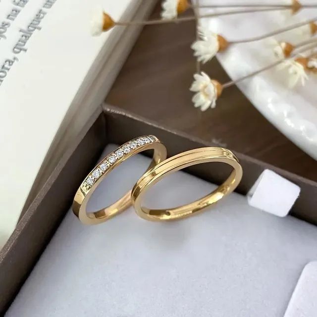 PAR DE ALIANÇAS COMPROMISSO  - Foto 5