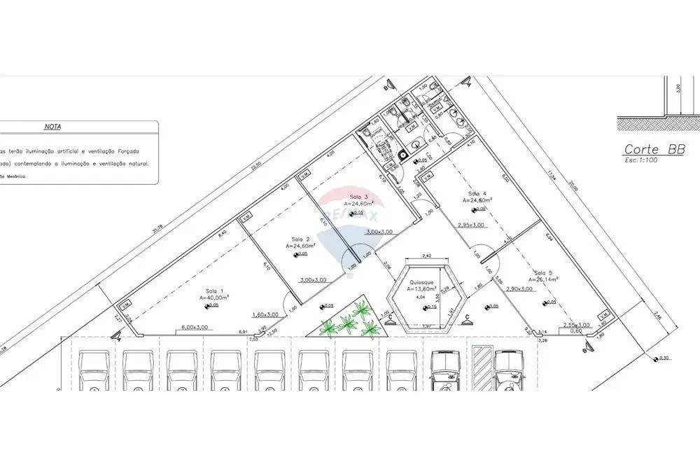 Ponto comercial para locação em avenida de grande fluxo, próximo ao supermercado Pague Men - Foto 12
