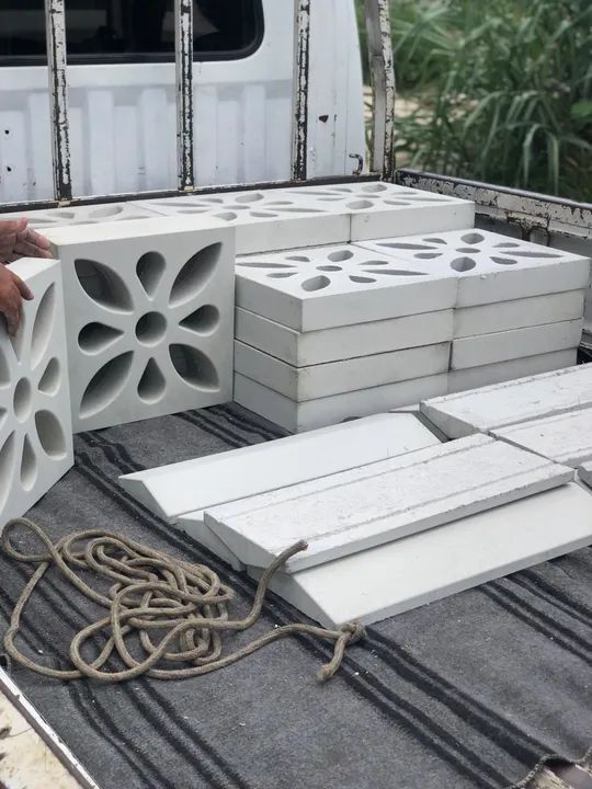 Blocos de concreto para construção - cobogó - Foto 2