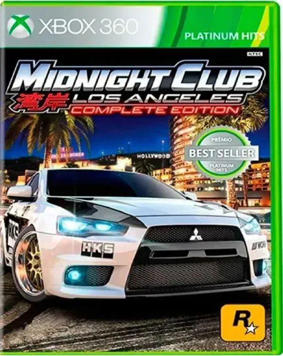Jogo Original Xbox 360 - Midnight Club