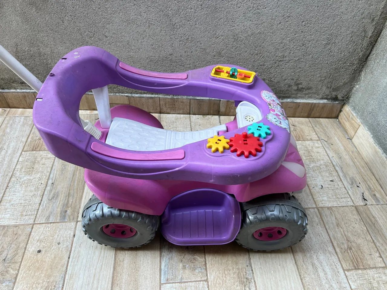 Velotrol carrinho menina rosa perfeito estado 