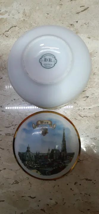 linda caixinha de porcelana austríaca - Foto 4