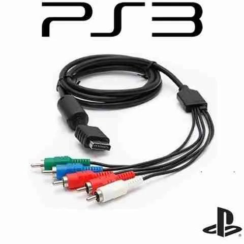 Cabo de Áudio e vídeo para PlayStation 2 e 3 Novo - Foto 2