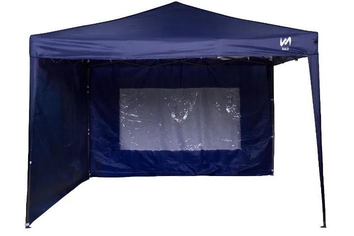 Tenda Gazebo Barraca Articulado 3x3 Com 2 Paredes laterais - Foto 2