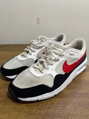 Tênis Nike Air Max Sc Branco/Azul - Espaco Tenis