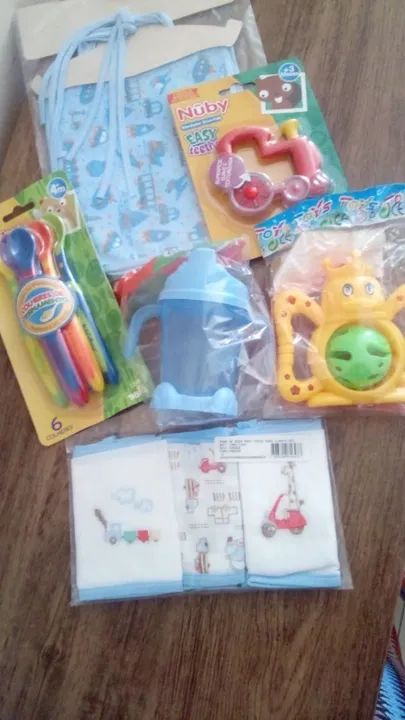 Combo para bebe com 6 unidades