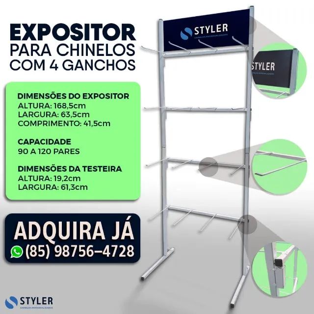 Expositor Para Chinelos - Foto 3