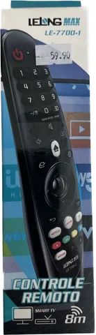 Novo Controle Universal Para Smart Tv Magic Lelong Le-7700 - Foto 2