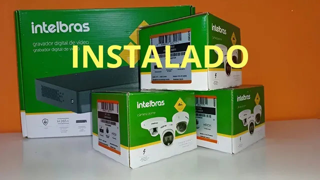 Kit 03 Câmeras de Segurança Intelbras Instalado