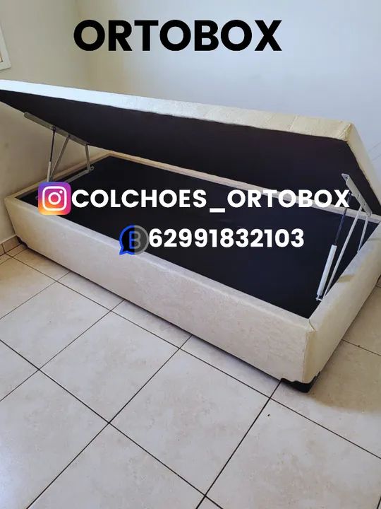 Box Baú solteiro com um ano de garantia - Foto 3