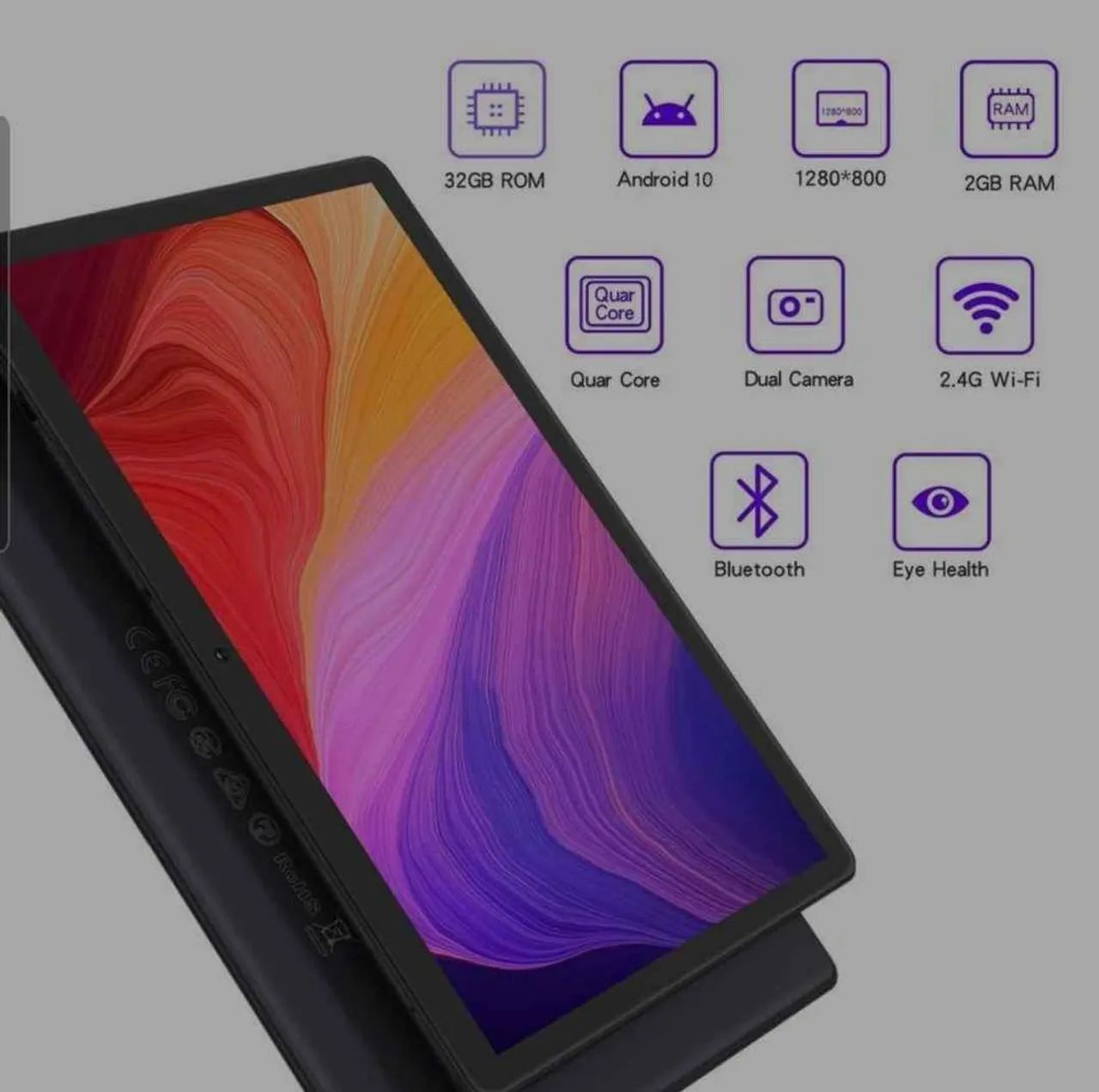 Tablet Profissional Pritom 10 Polegadas/Tela Ips/chip 3G/GPS/32 Gb/Android 10/5000mAh  - Foto 5