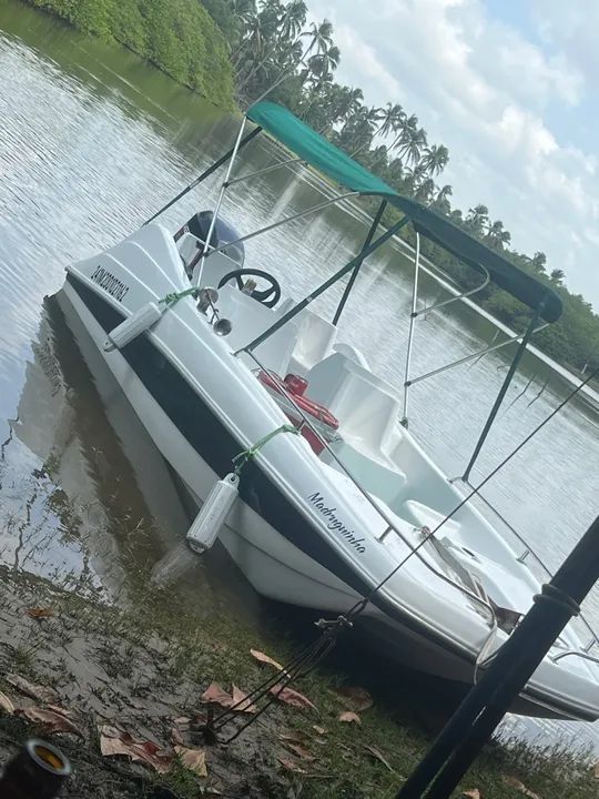 Embarcação Sport Fish - MOTOR 50HP 2t  Power-Trim - Foto 2