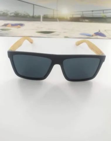 Óculos perna de bambu  - Foto 6